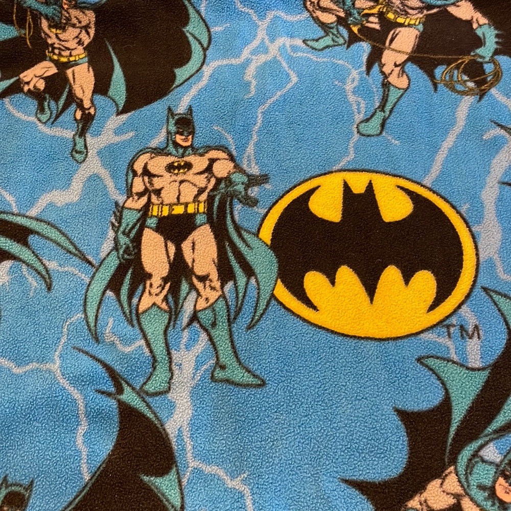 BATMAN blanket.